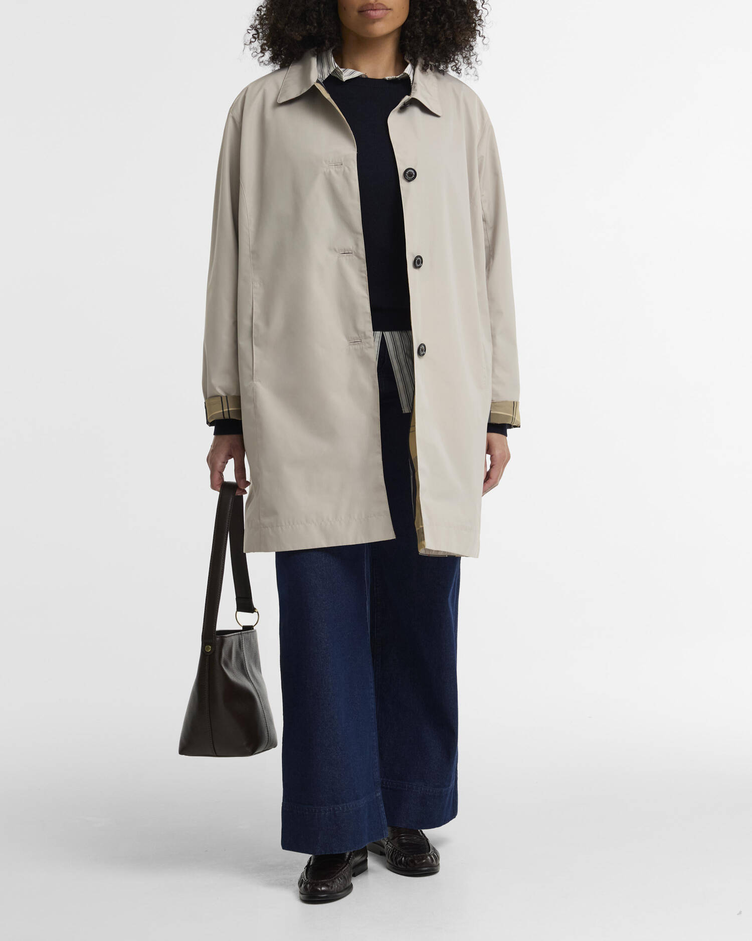 Babbity Plus-Size Showerproof Jacket Mist image number 1