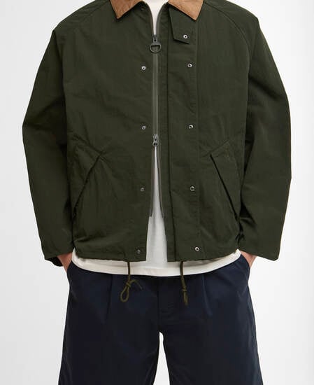 Transport Nylon Casual Jacket Sage
