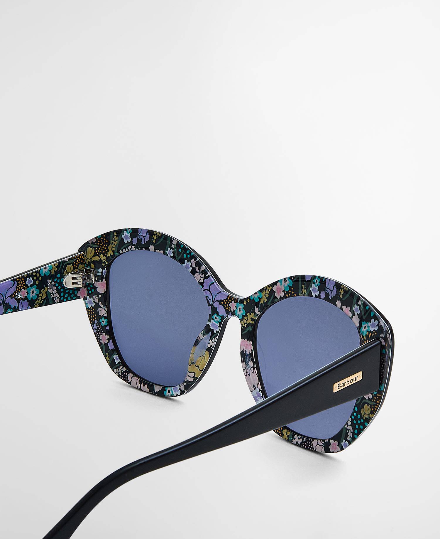 Cat-Eye Sunglasses c1 Black image number 2