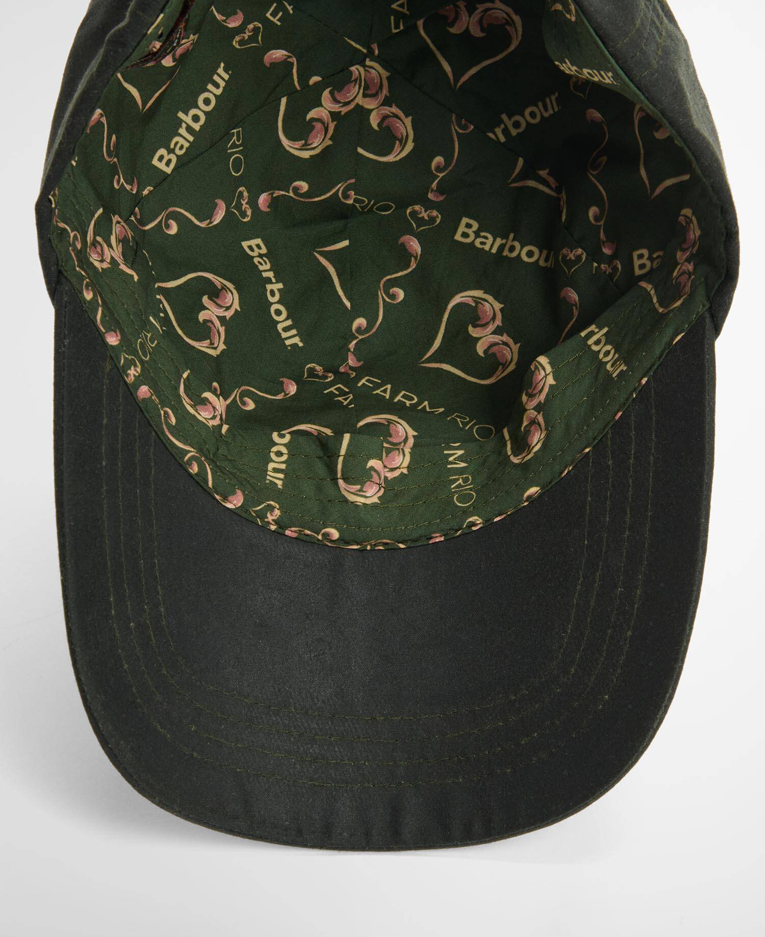 Barbour FARM Rio Alice Cap Fern/Green Heart image number 3