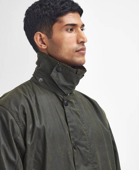 Border® Waxed Jacket Archive Olive