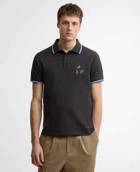 Paul Smith Loves Barbour Poloshirt Lure Dark Navy