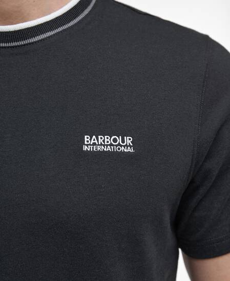 Buxton Tipped T-Shirt Black