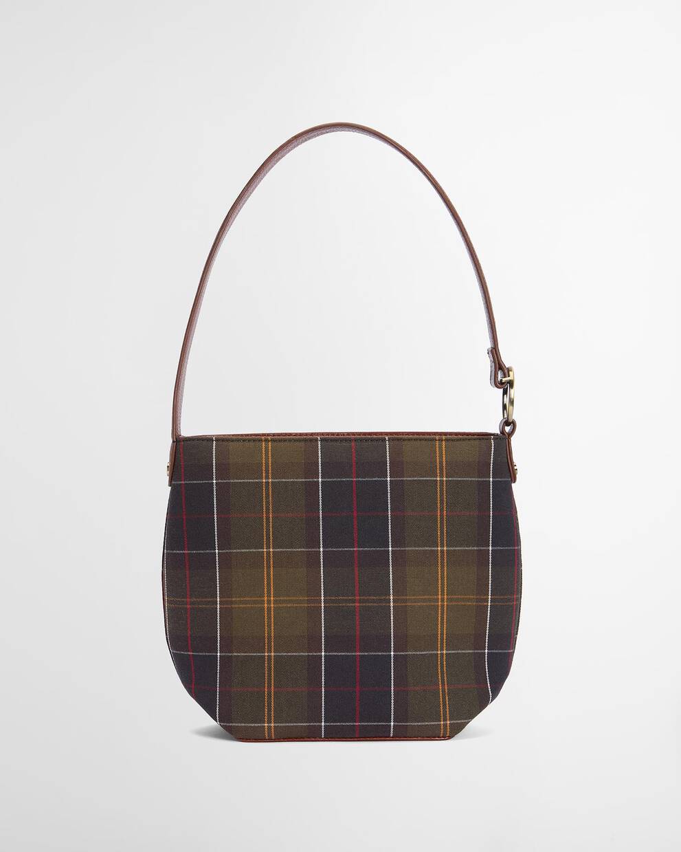 Cedar Tartan Bucket Bag