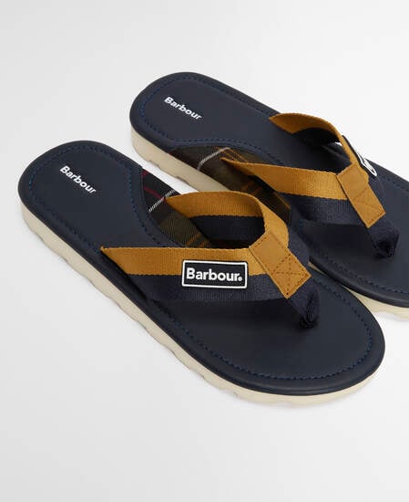 Harker Sandal Navy/Ochre