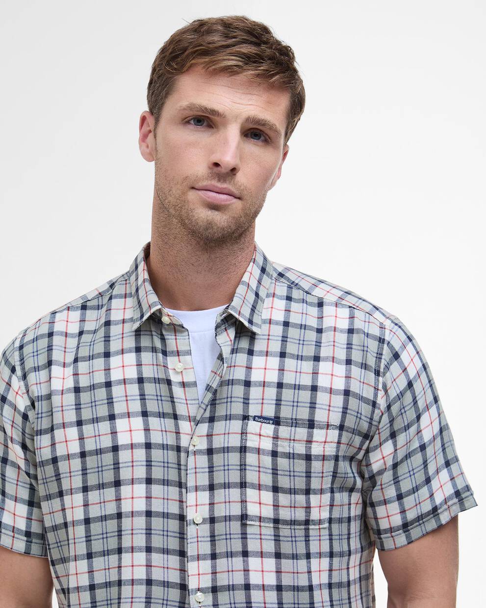 Hemd Midfield Tartan Short-Sleeved Regular