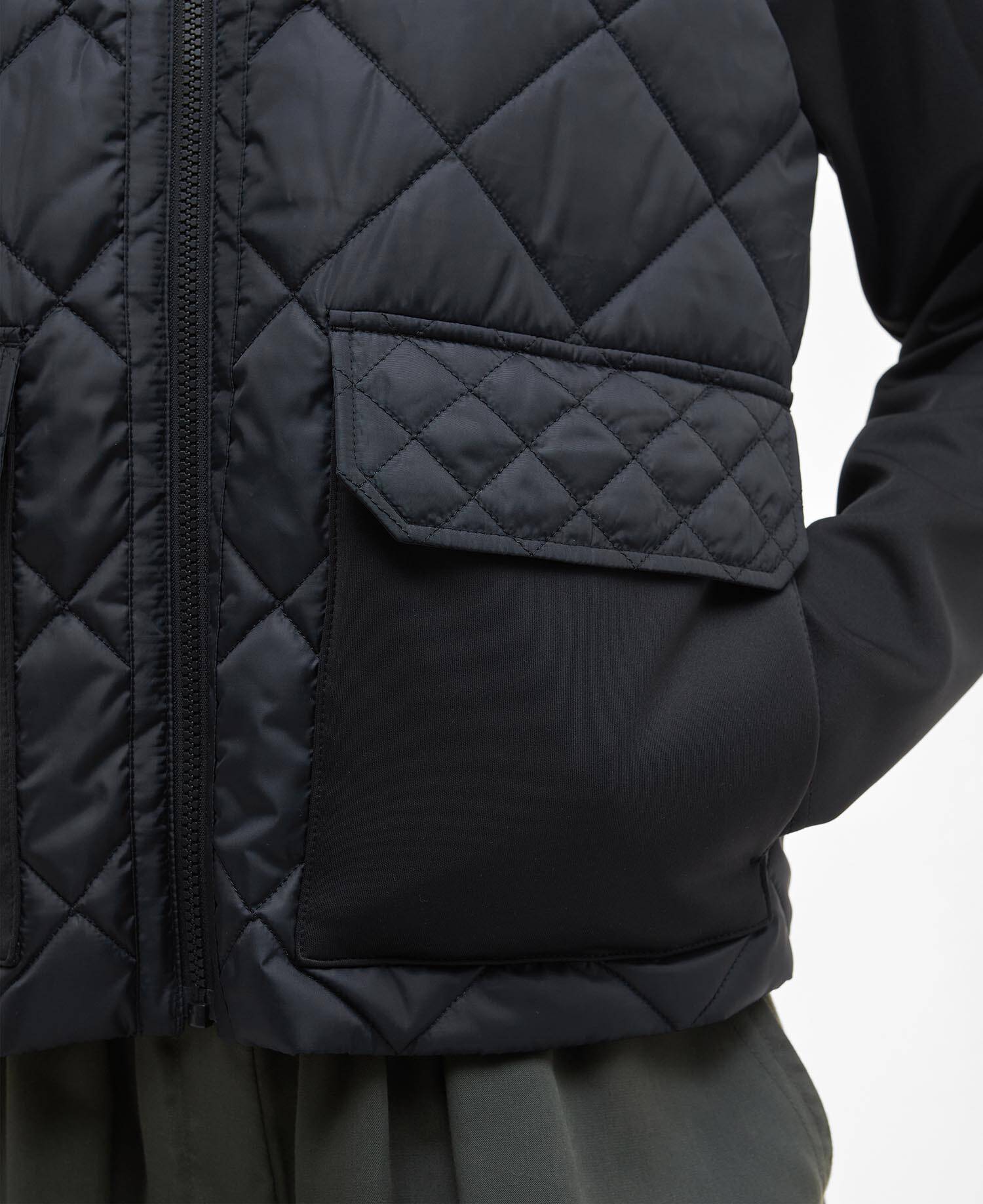 Ebony Quilted Sweatshirt image number 5