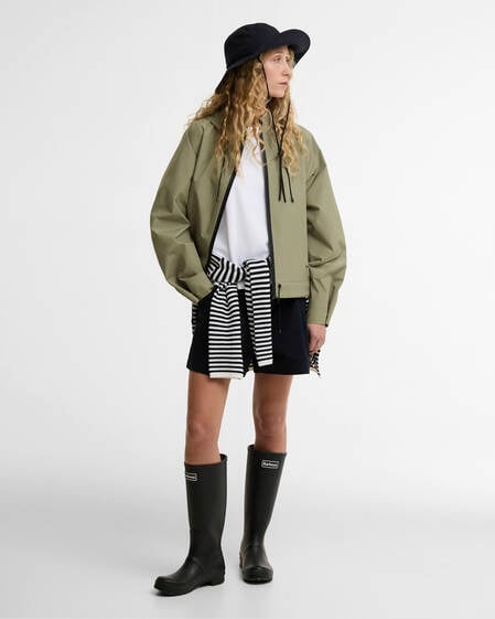 Giacca impermeabile Thorpe Bleached Olive/Fondant