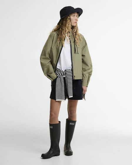 Giacca impermeabile Thorpe Bleached Olive/Fondant