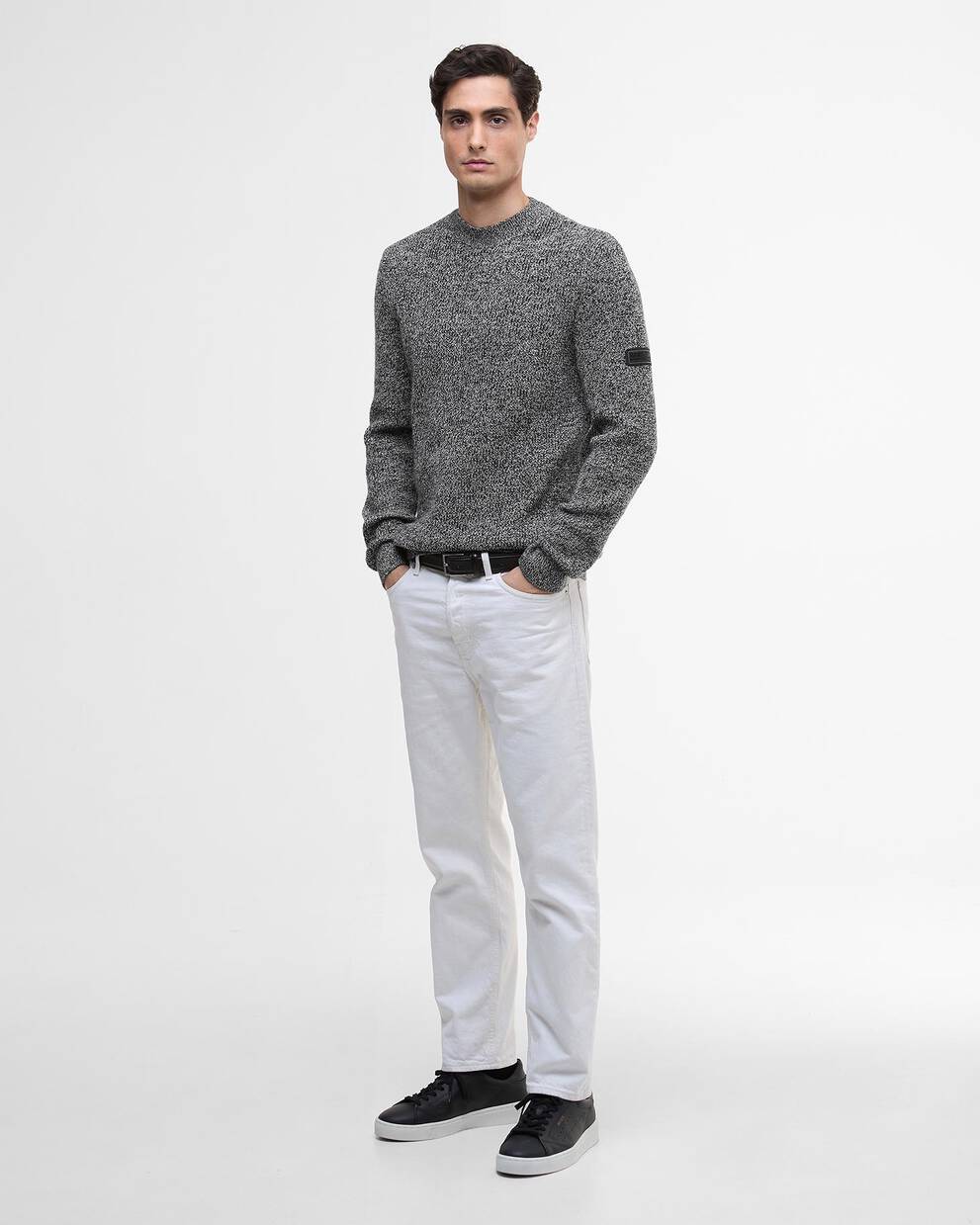 Declan Yarn Twist Crew Neck Jumper