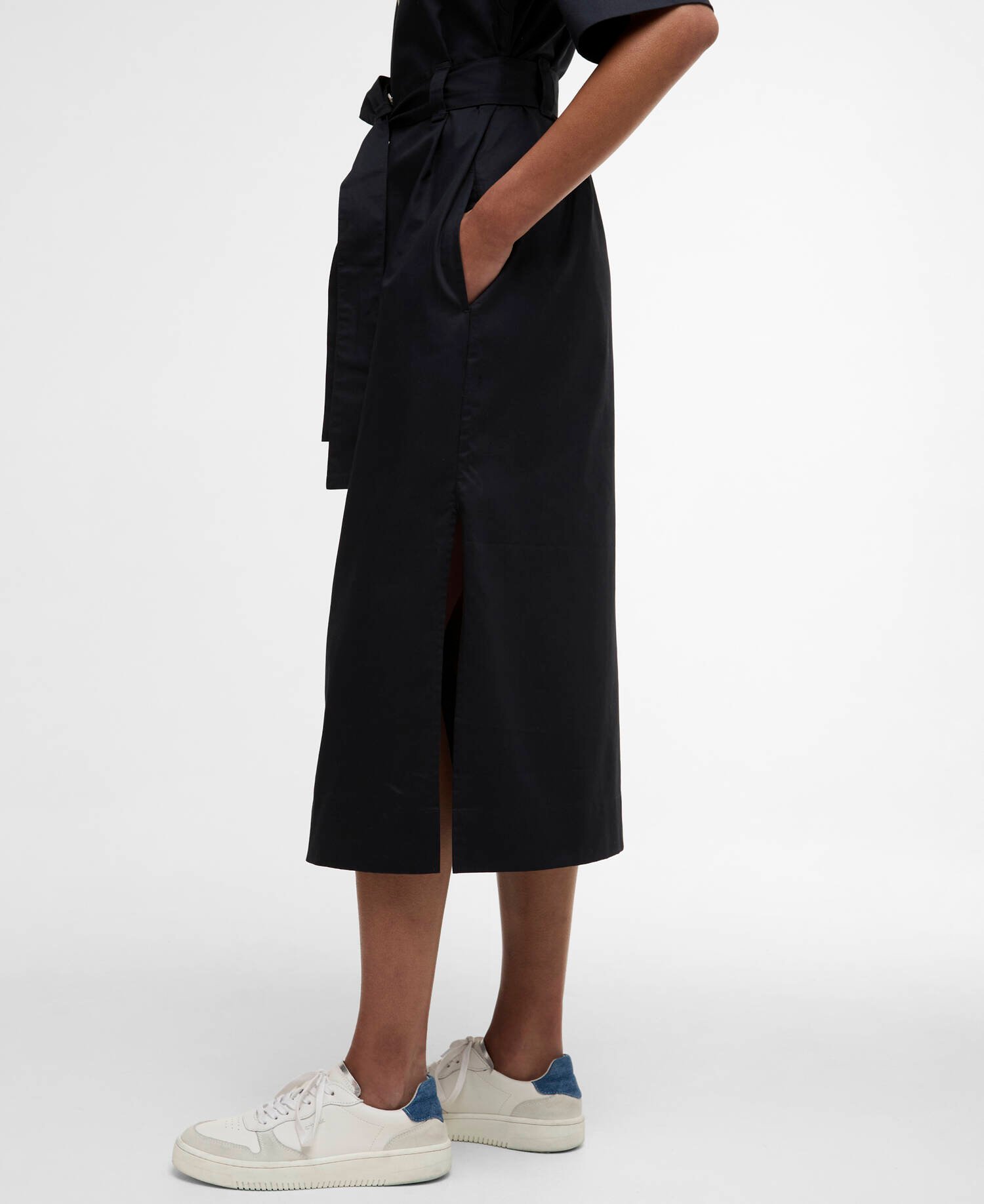 Sloane Midi Dress Dark Navy image number 4