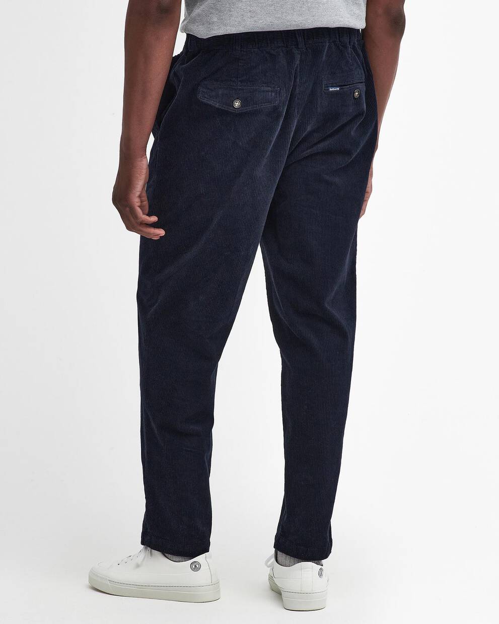 Stretch Cord Relaxed Trousers