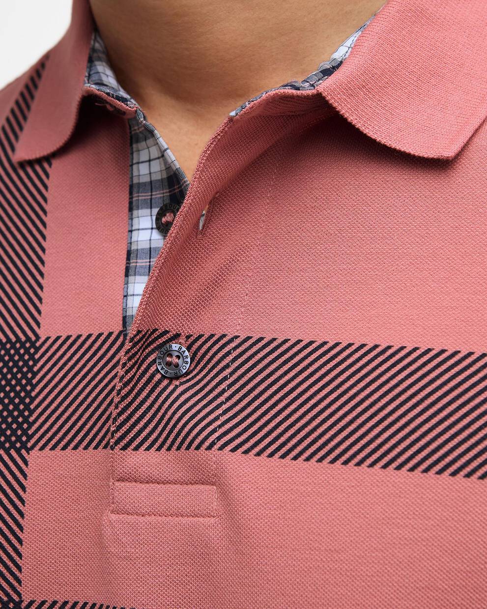 Blaine Tartan Short-Sleeved Polo Shirt