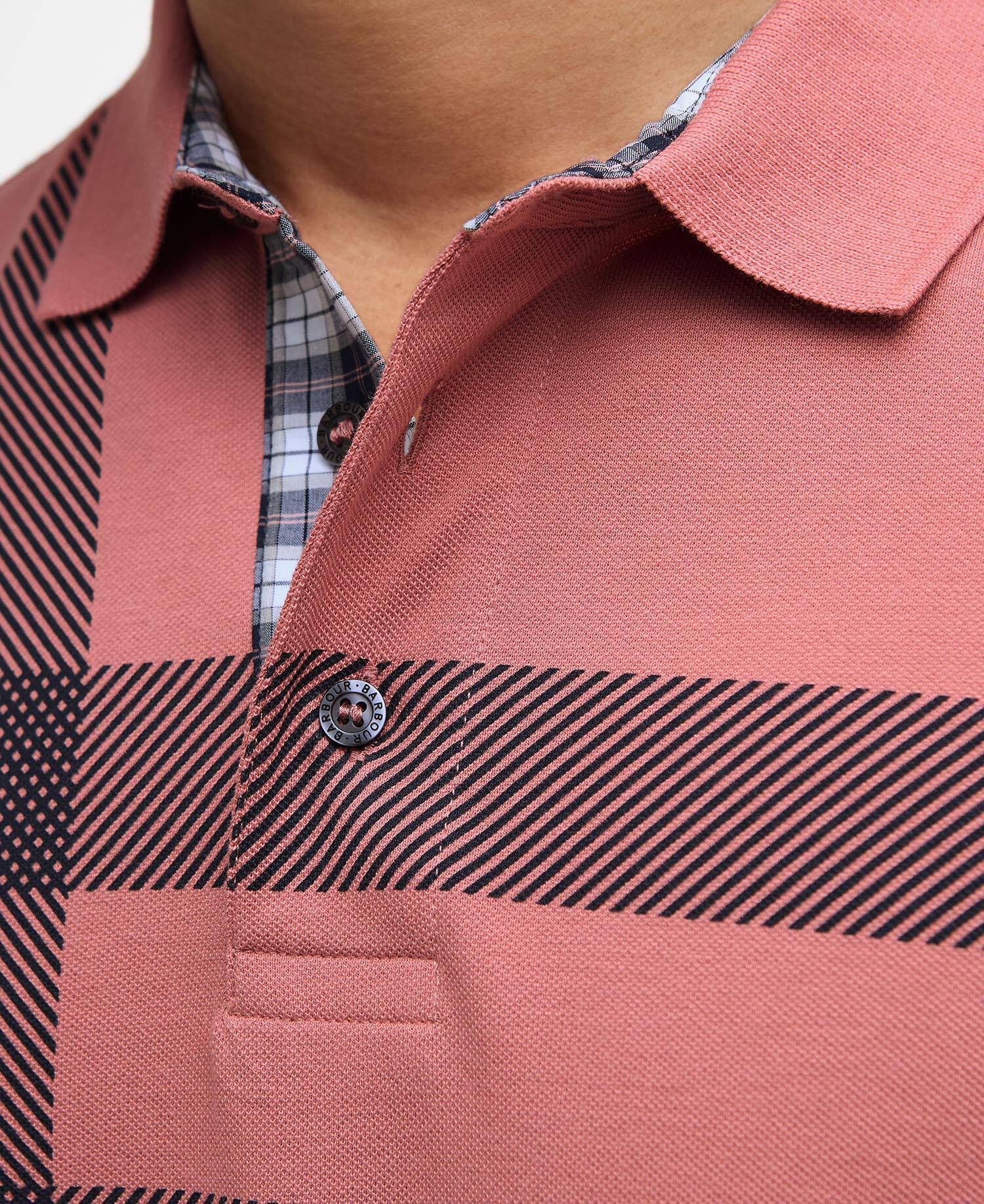 Blaine Tartan Short-Sleeved Polo Shirt image number 4