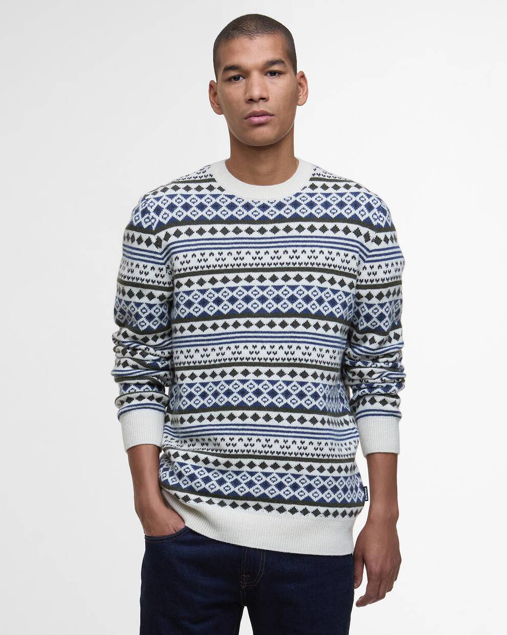 Easdale Fair Isle Crew Neck Jumper