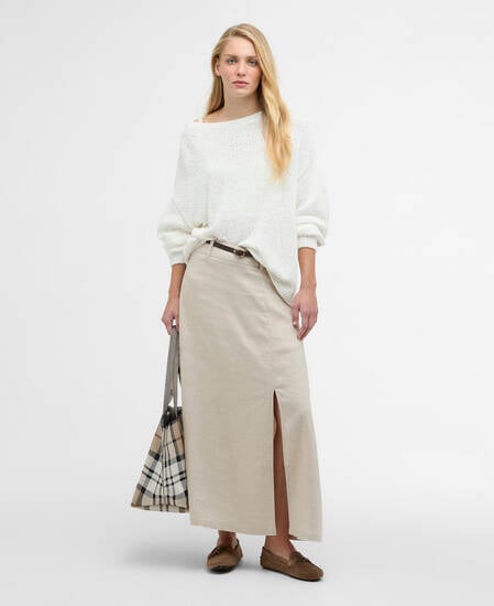 Gabby Crew Neck Jumper Cloud