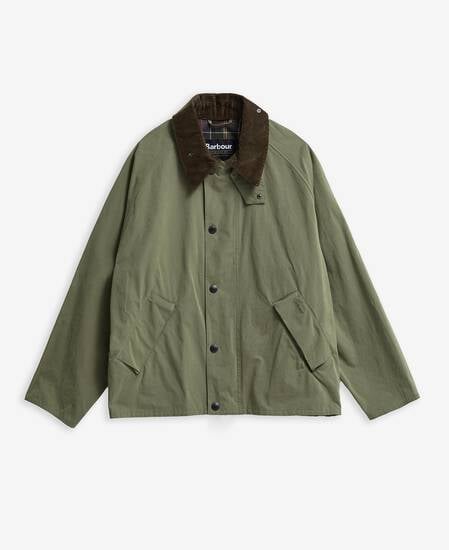 Transporter Oversized Casual Jacket Fern