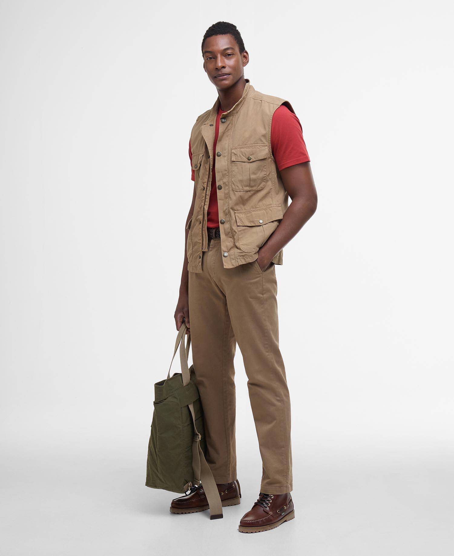 Casual Corbridge Gilet Stone image number 1