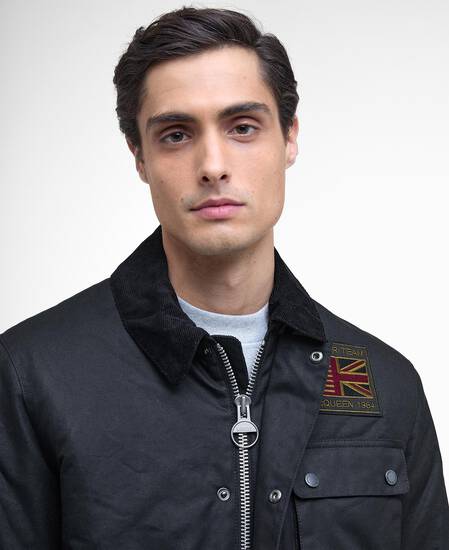 Workers Waxed Jacket Classic Black