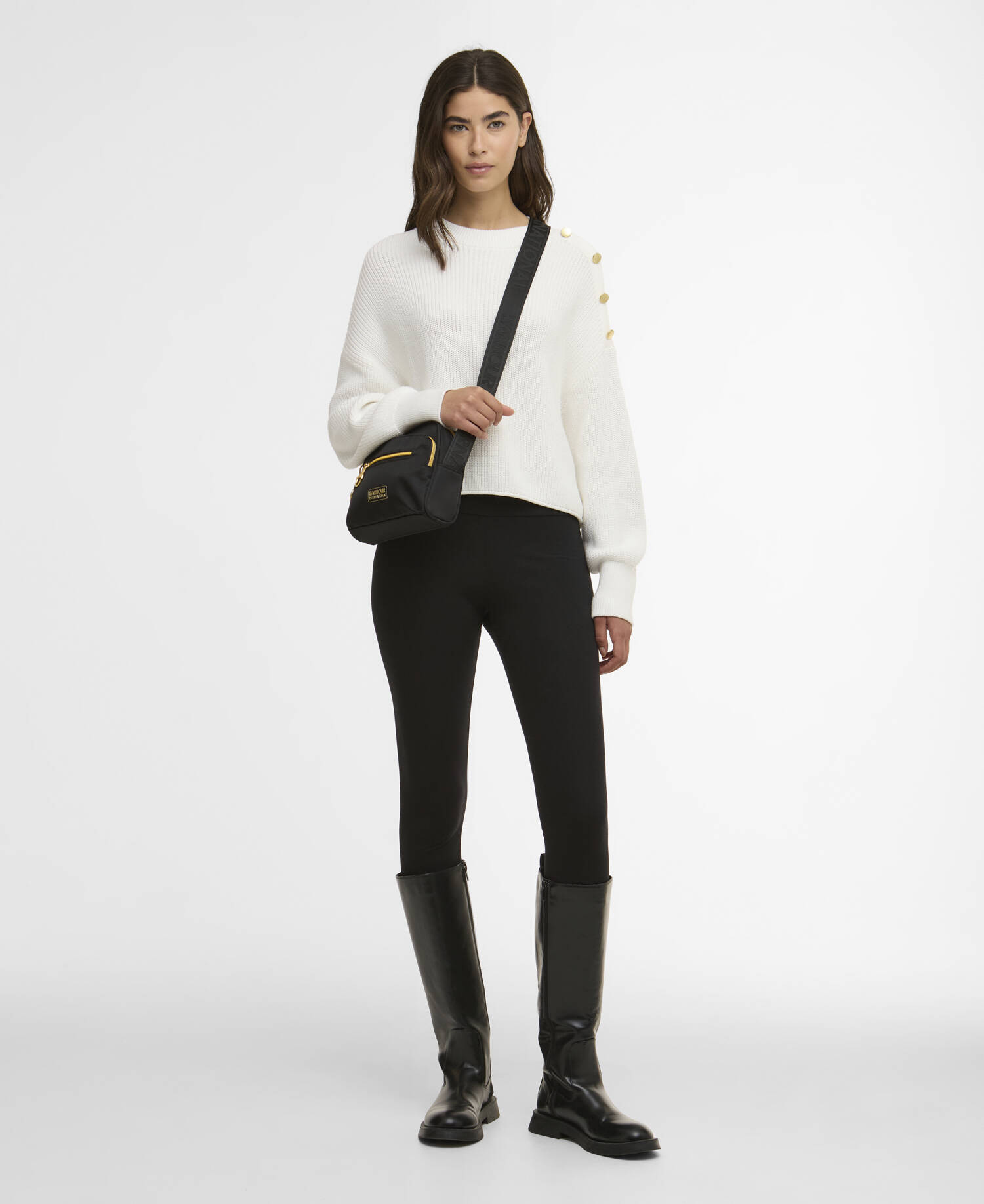 Alexis Crew-Neck Jumper Off White image number 1