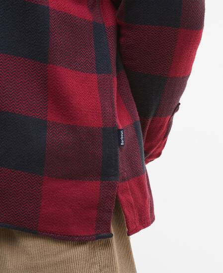 Bertow Relaxed Long-Sleeved Shirt Navy