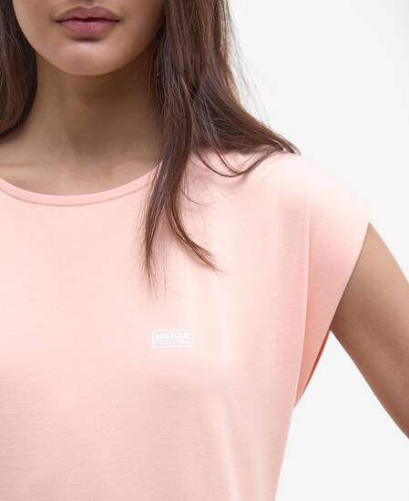 Natalia Midi Dress Peach Parfait
