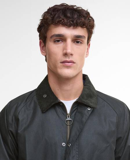 Tracker Waxed Jacket Sage