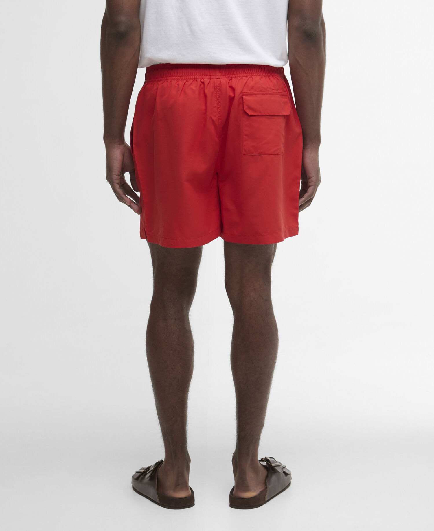 Logo Swim Shorts Lava