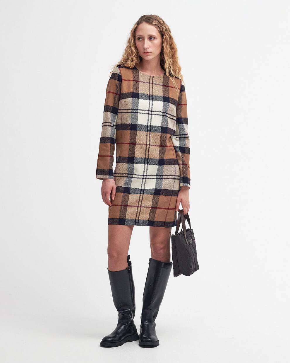 Nancy Tartan Mini Dress