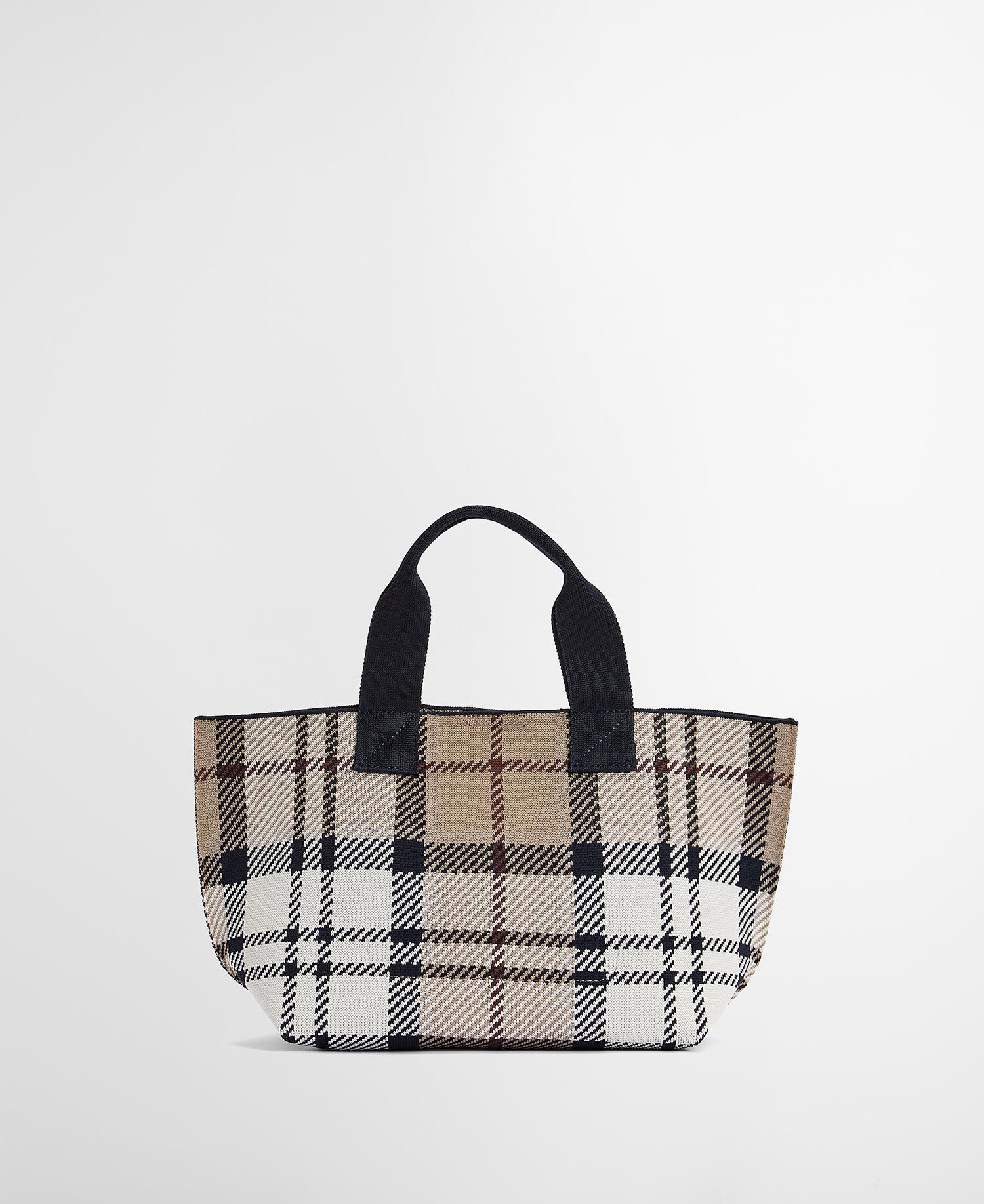 Layla Tartan Mini Tote Bag Rosewood Tartan