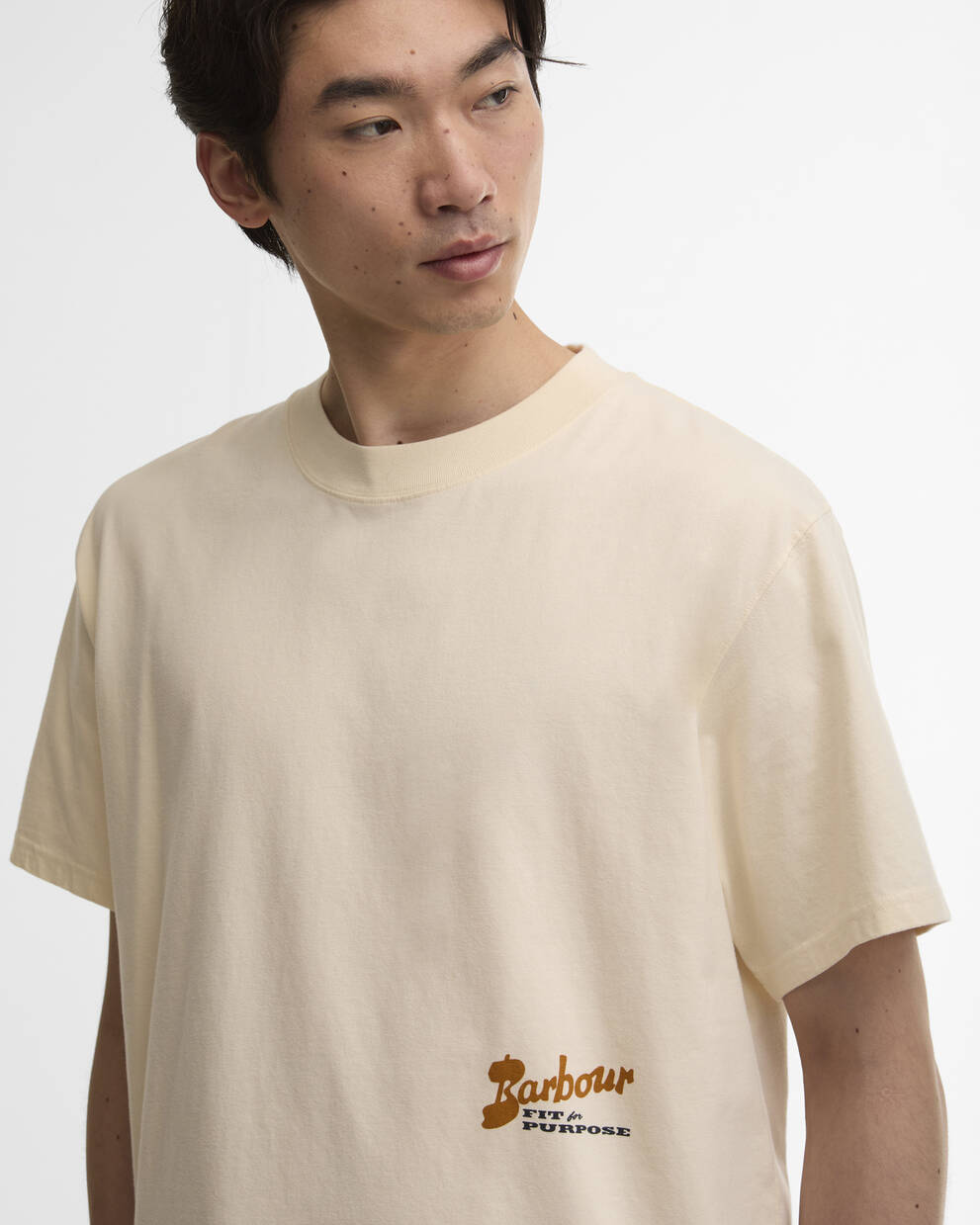 T-shirt oversize con stampa Terrain