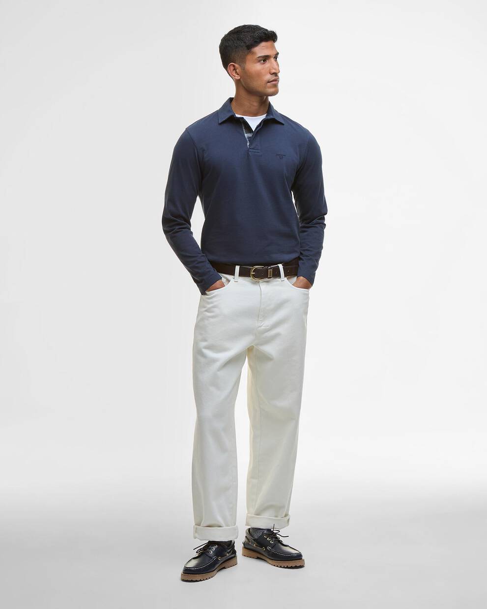 Margrove LS Tailored Polo Shirt