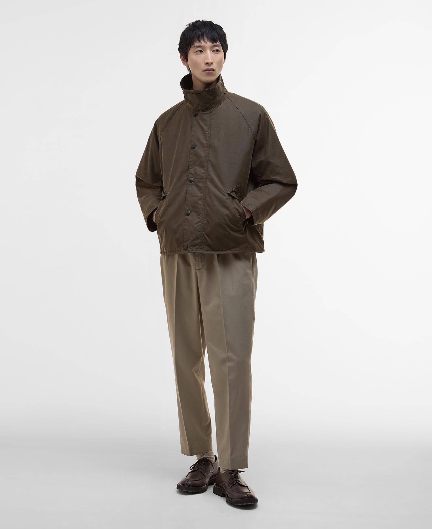 Transport Waxed Jacket Beech image number 1