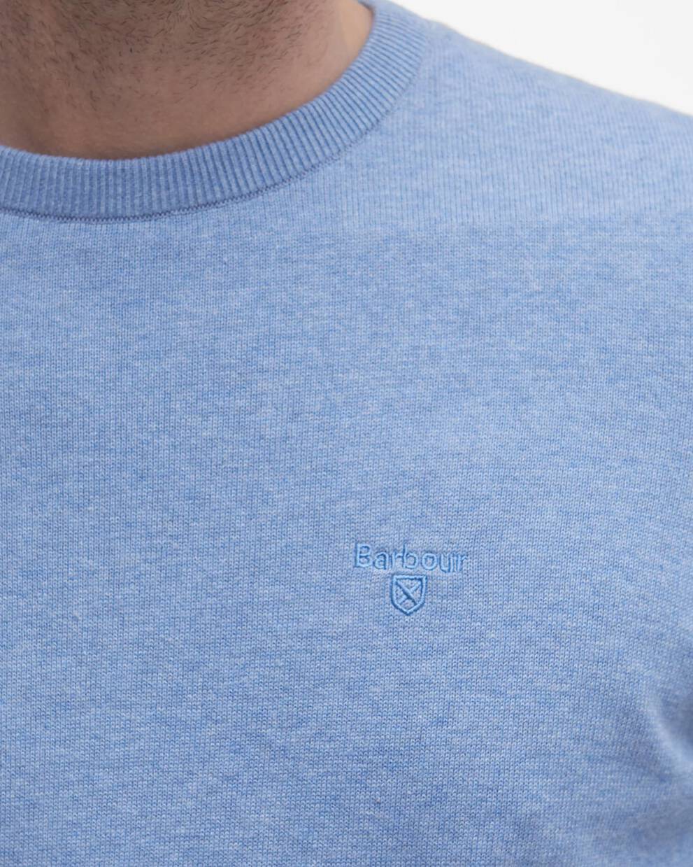 Maglione girocollo in cotone Pima