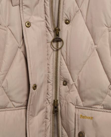 Yasmin Down Puffer Jacket Light Trench