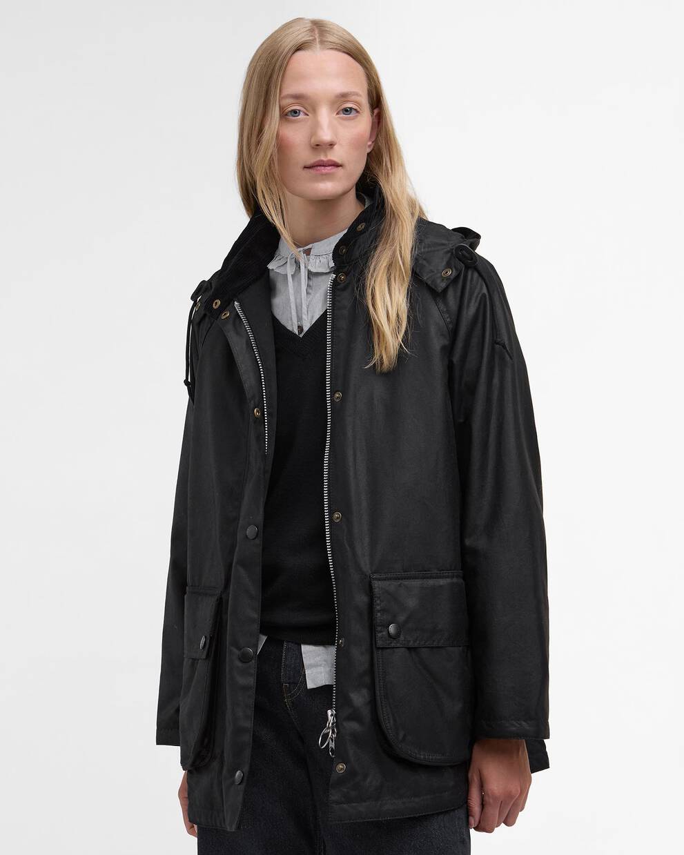 Barbour for Margaret Howell Wachsparka Damen