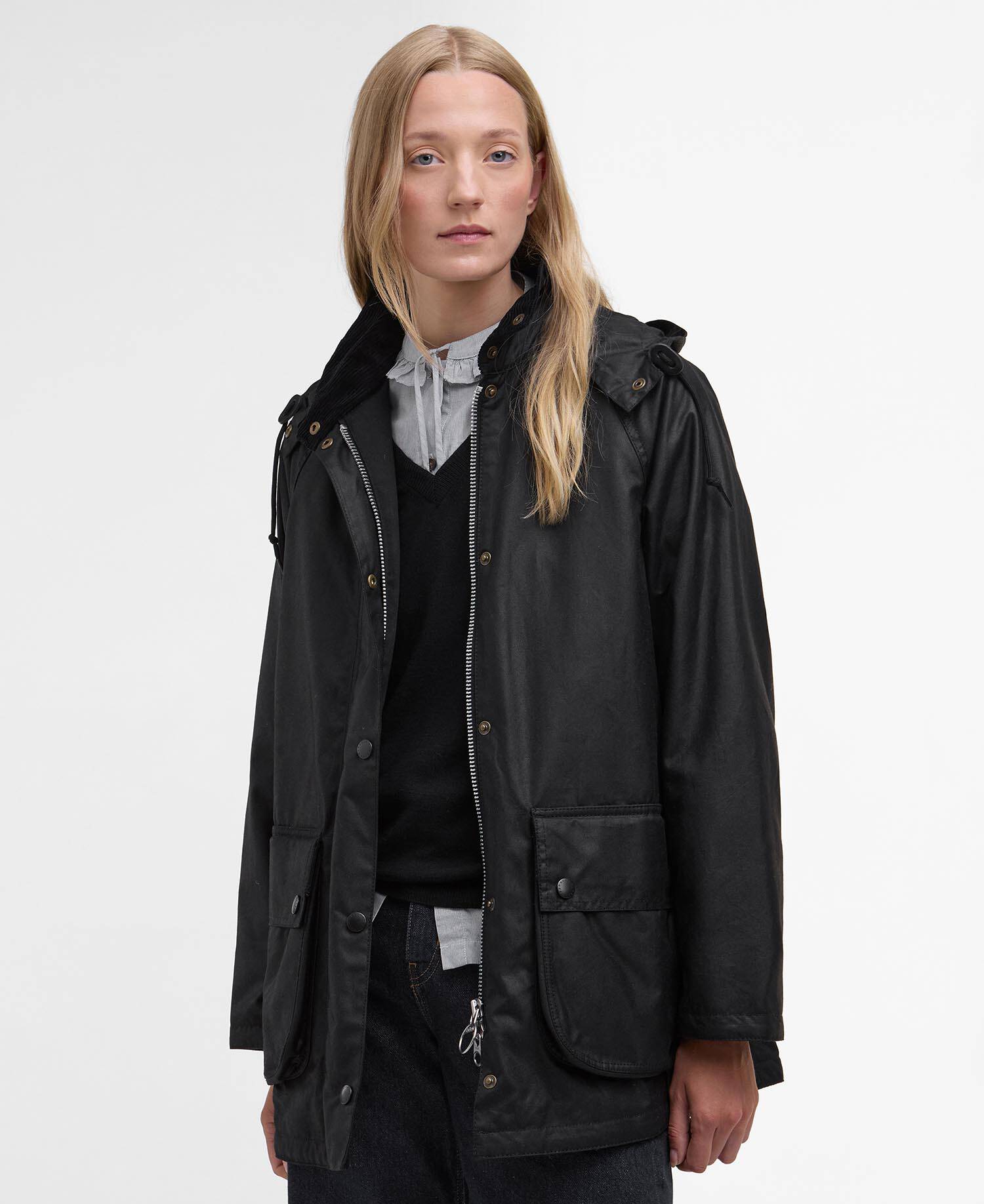 Barbour for Margaret Howell Women's  Waxed Parka Sand image number 0