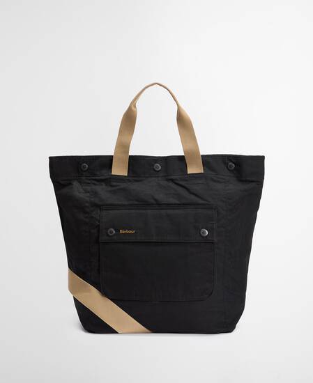 Tote Bag Transport 3-Way Black/Modern Tartan