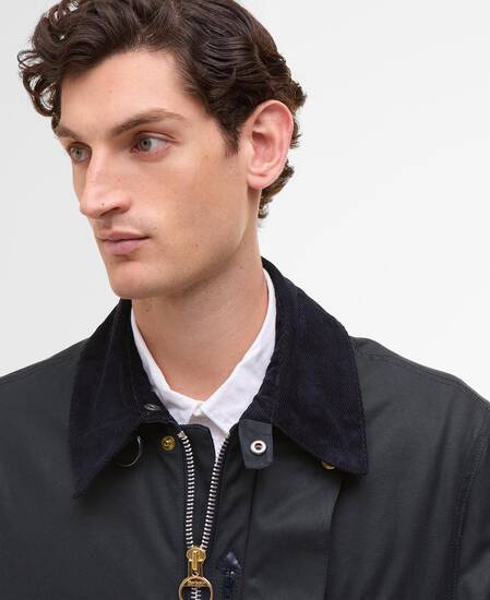 Paul Smith loves Barbour Beeston Waxed Jacket Navy