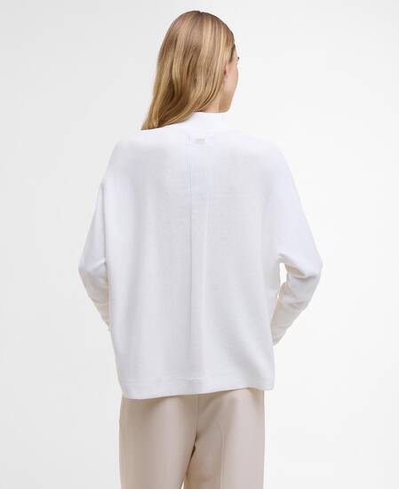 Pullover Lola Half-Zip Off White