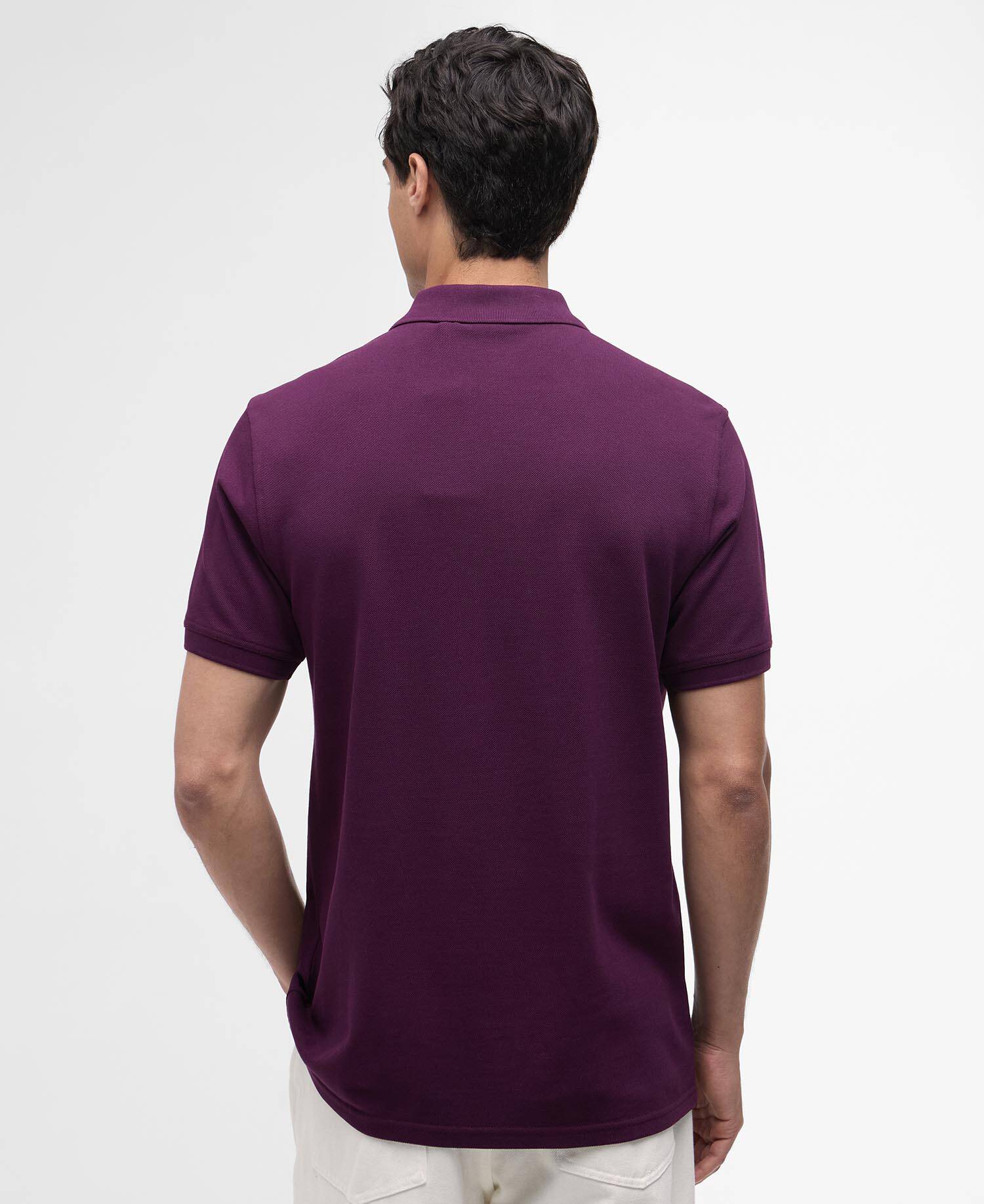 Essential Polo Shirt Potent Merlot image number 2