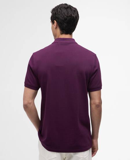 Essential Polo Shirt Potent Merlot