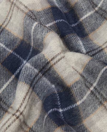 Set regalo sciarpa e guanti Tartan Grey Midnight Set regalo sciarpa e guanti Tartan Grey Midnight