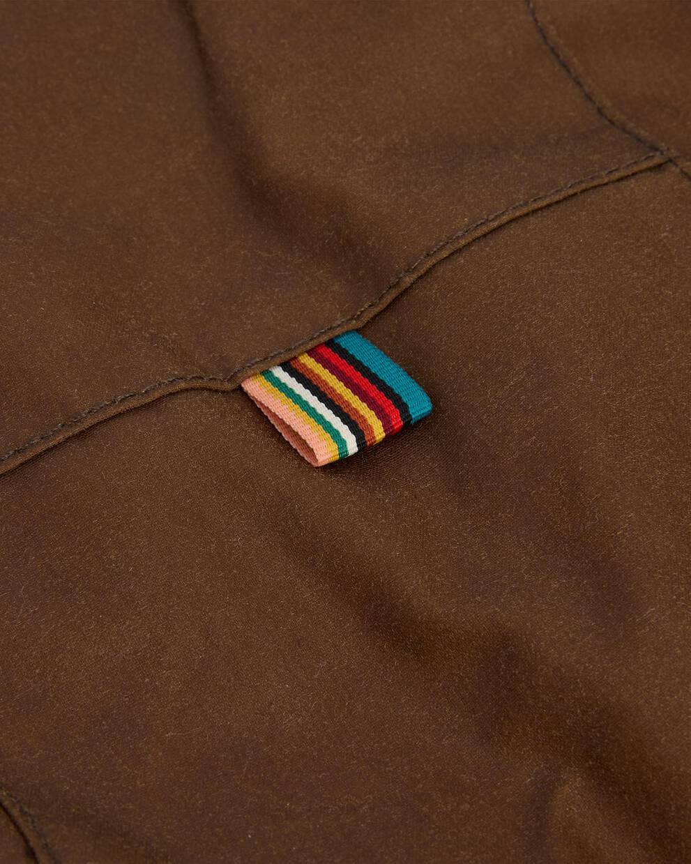 Paul Smith loves Barbour Kapuze Waxed