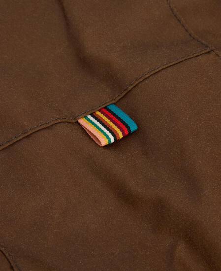 Paul Smith loves Barbour Waxed Hood Tan