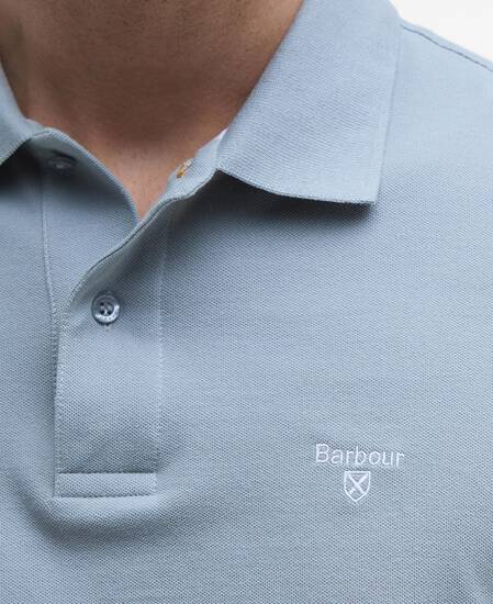 Poloshirt Lightweight Sports Mineral Blue