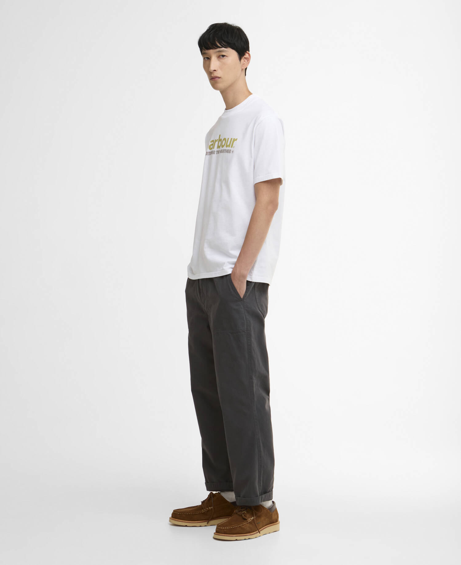 Sunside UV Oversized T-Shirt White image number 1