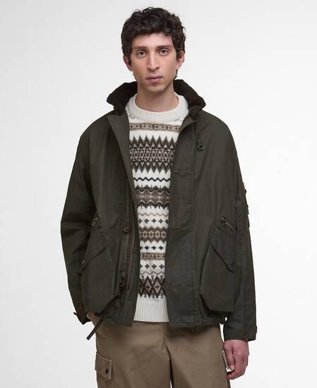 Jacke Arndale Showerproof Pigment Green/Breen