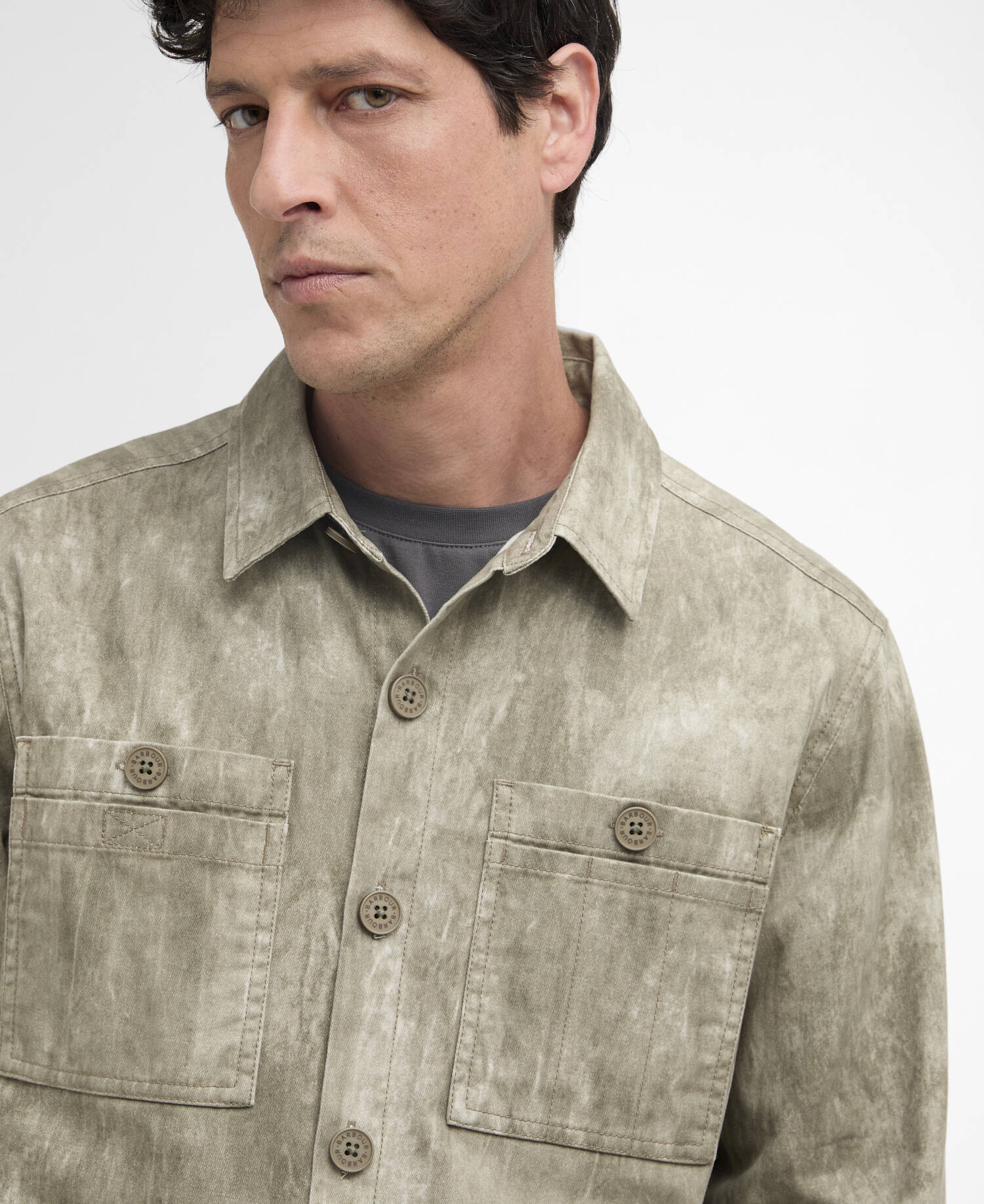 Ross Printed Overshirt image number 3