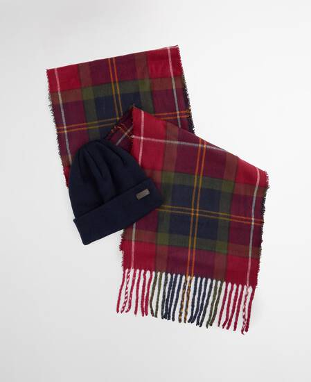 Swinton & Galingale Gift Set Winterberry Tartan